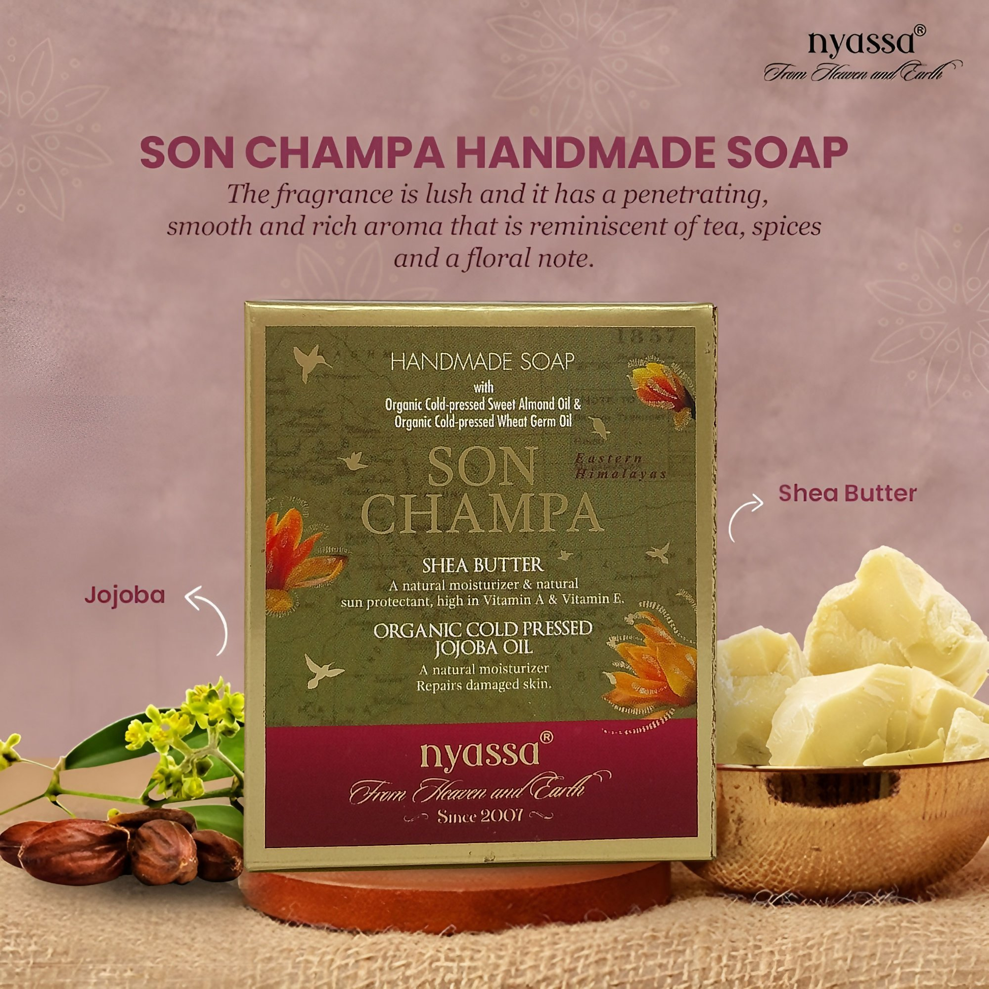 Nyassa Son Champa Handmade Soap