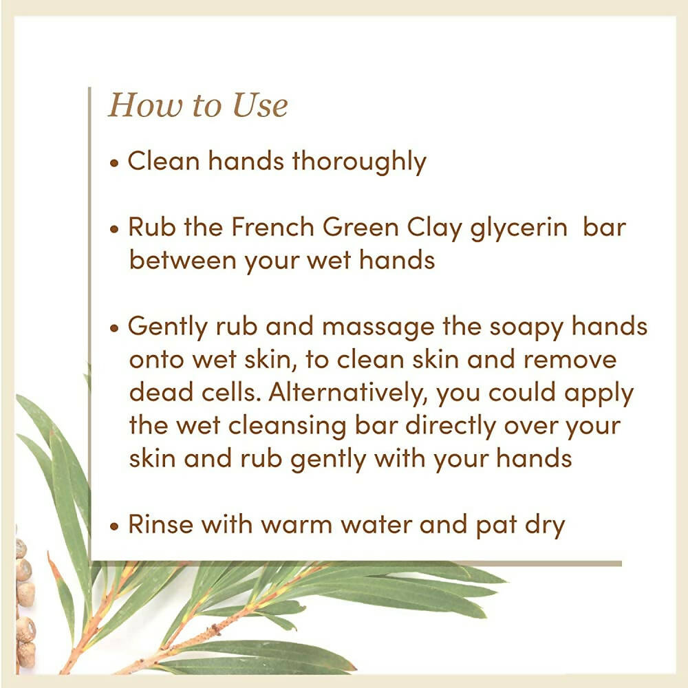 The Earth Reserve French Green Clay & Tea Tree Oil Soap  Grab2Buy The Earth Reserve Grab2Buy