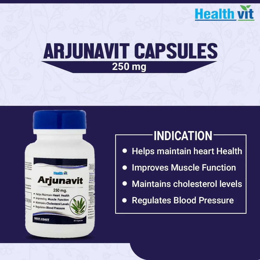 Healthvit Arjunavit Capsules - Grab2buy