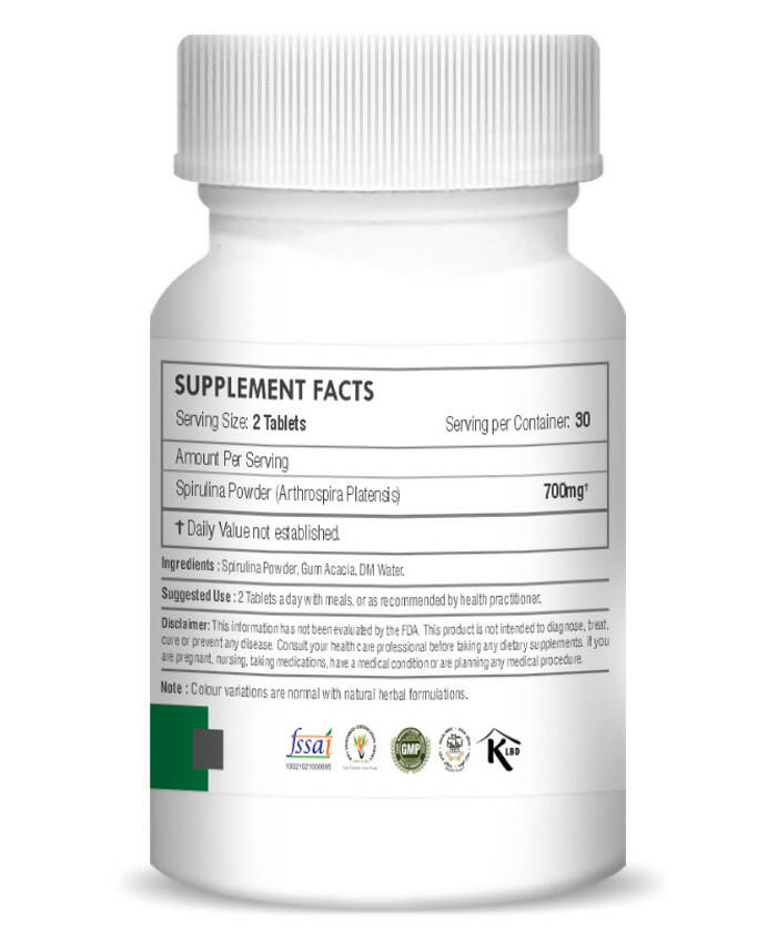 H&C Herbal Spirulina Tablets 