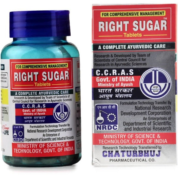 Chaturbhuj Pharmaceutical Right Sugar Tablets  Grab2Buy Brandless Grab2Buy