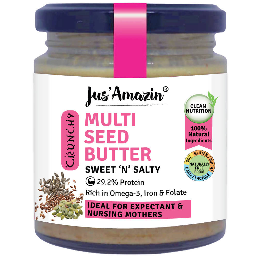 Jus Amazin Multi seed Butter Sweet N Salty 