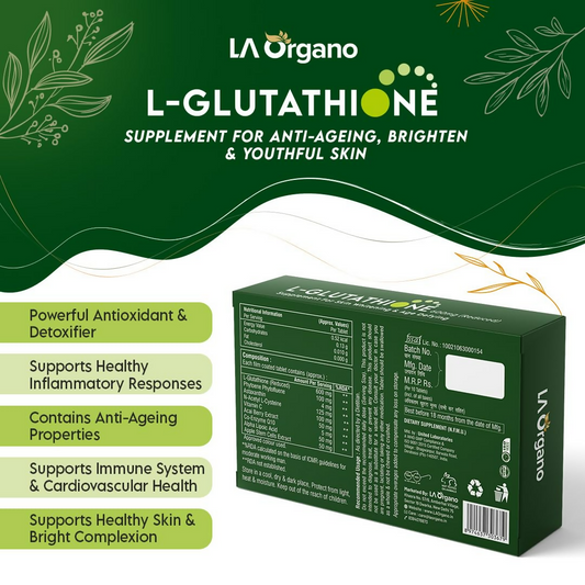 LA Organo L Glutathione Tablets 
