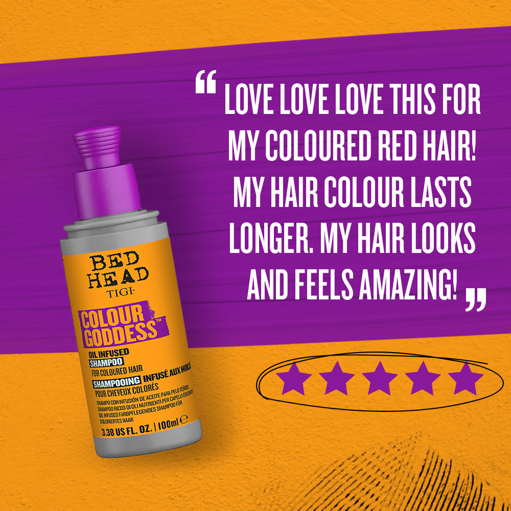TIGI Bed Head Colour Goddess Oil Infused Shampoo For Coloured Hair  Grab2Buy TIGI Grab2Buy