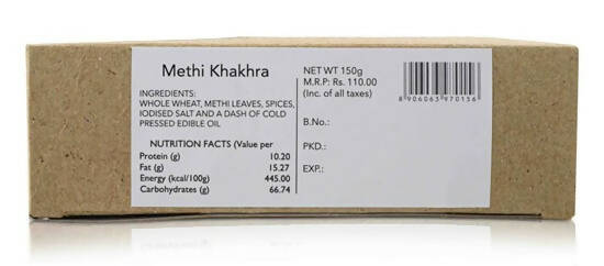 Home D'elite Methi Khakhra - Grab2buy