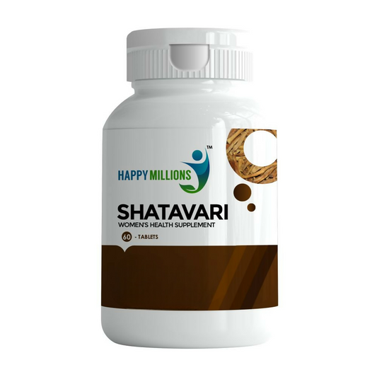 HappyMillions Shatavari Tablets 