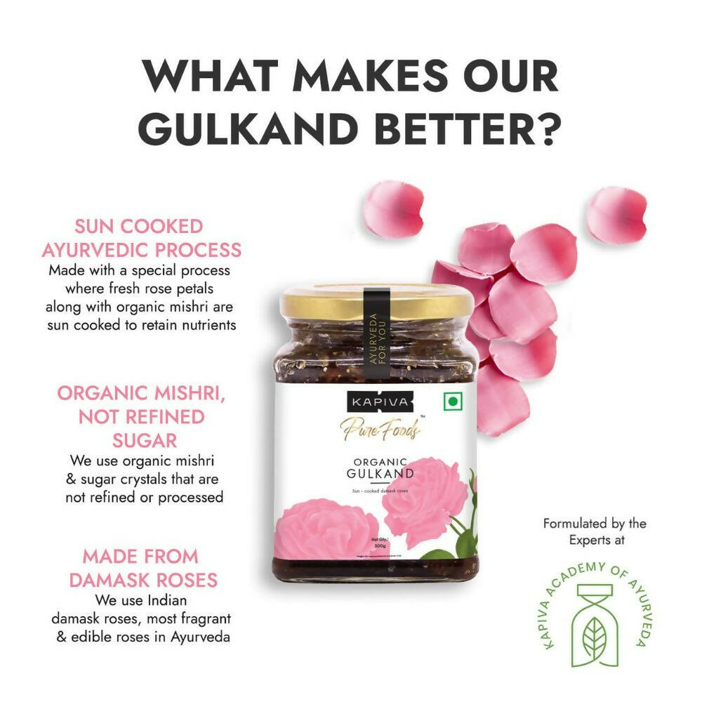 Kapiva Ayurveda Pure Foods Organic Gulkand - Grab2buy