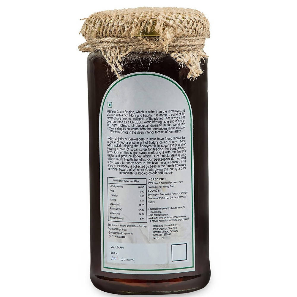 Indic Organics Western Ghats Raw Honey 