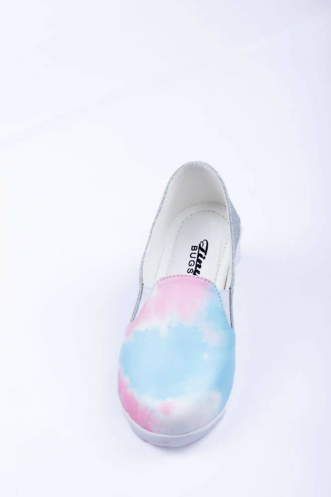 Tiny Bugs Girls Multi Color Prited Flat Casual Wear Ballerinas - Multi Color  Grab2Buy Tiny Bugs Grab2Buy
