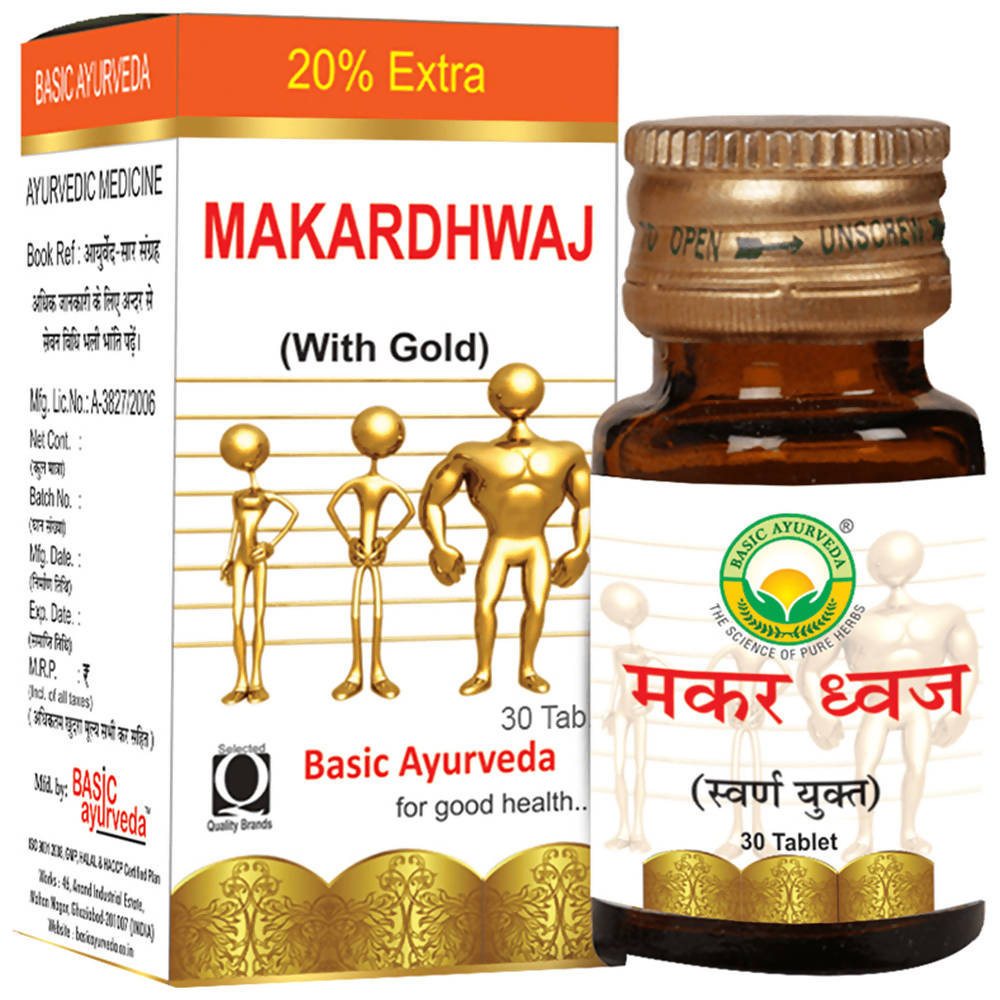 Basic Ayurveda Makardhwaj Rasayan 