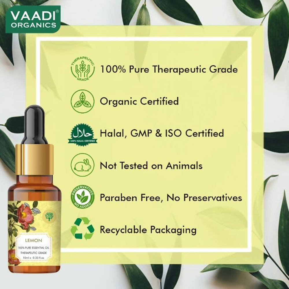 Vaadi Herbals Lemon Oil Therapeutic Grade  Grab2Buy Vaadi Herbals Grab2Buy