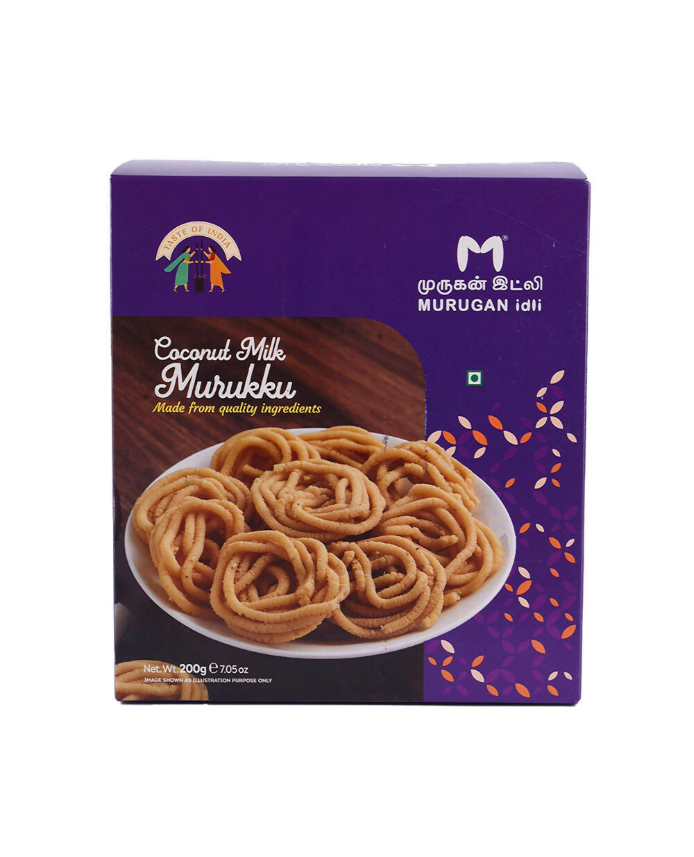 Murugan Idli Coconut Milk Murukku 