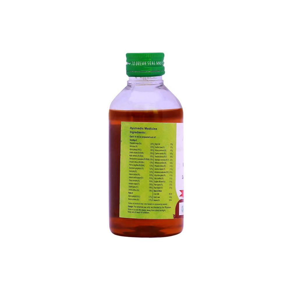 Vaidyaratnam Mahamasha Thailam  Grab2Buy Vaidyaratnam Grab2Buy