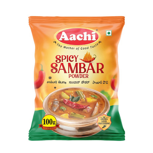 Aachi Spicy Sambar Powder Genie India