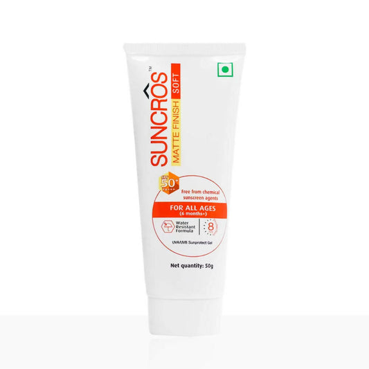 Suncros Matte Finish Soft Gel SPF 50+ - Grab2buy