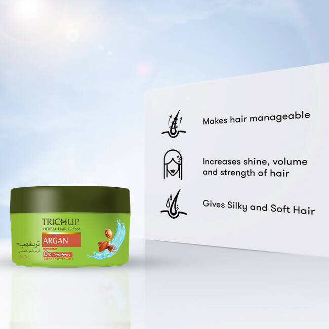 Vasu Healthcare Trichup Argan Herbal Hair Cream  Grab2Buy Trichup Grab2Buy