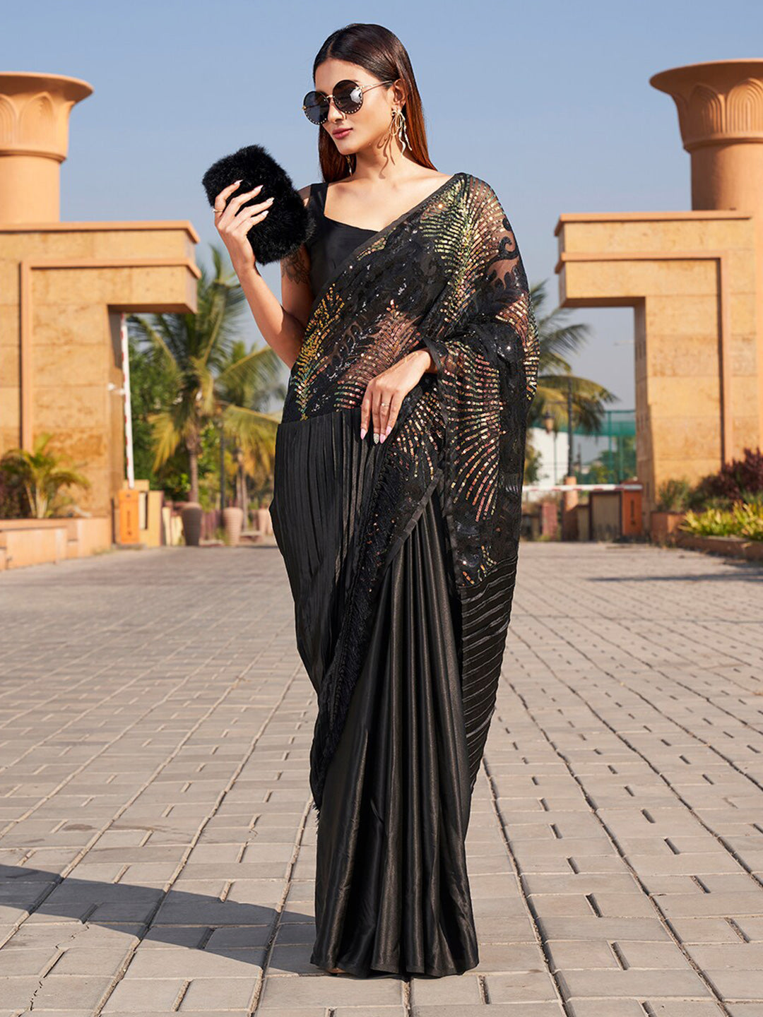Tikhi Imli Sequinned Satin Grab2Buy 