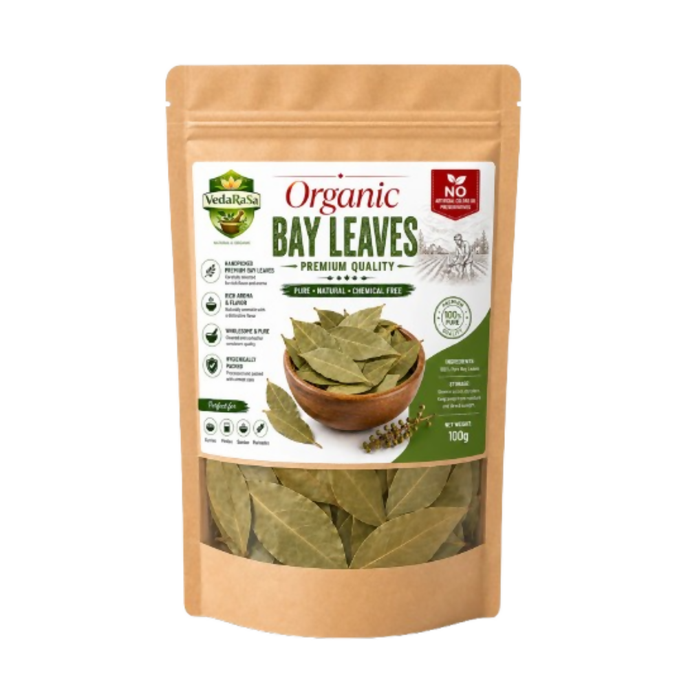 VedaRasa Organic Bay Leaves Premium Quality  Grab2Buy VedaRasa Grab2Buy