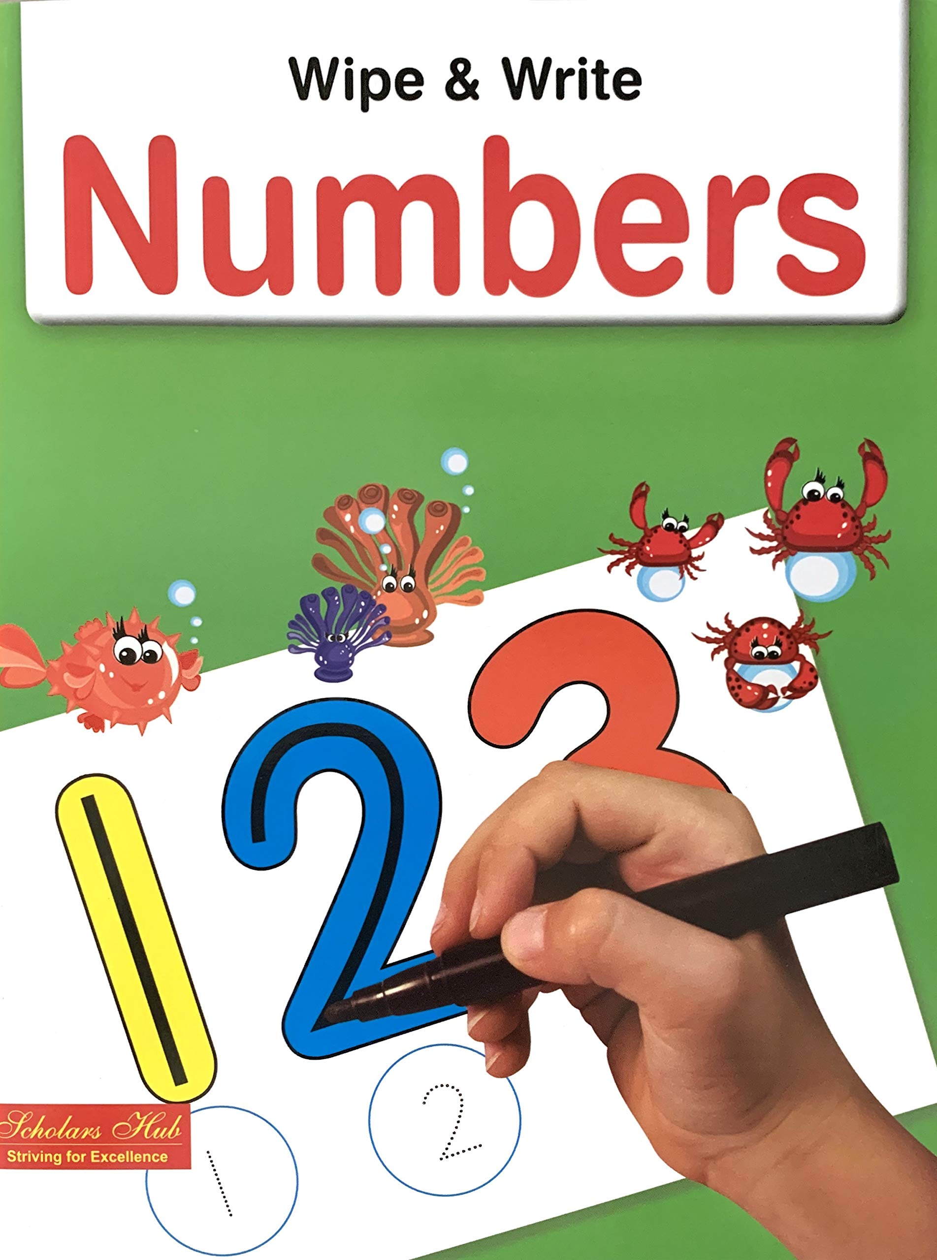 Wipe & Clean.-Numbers..  Grab2Buy Scholars Hub Grab2Buy