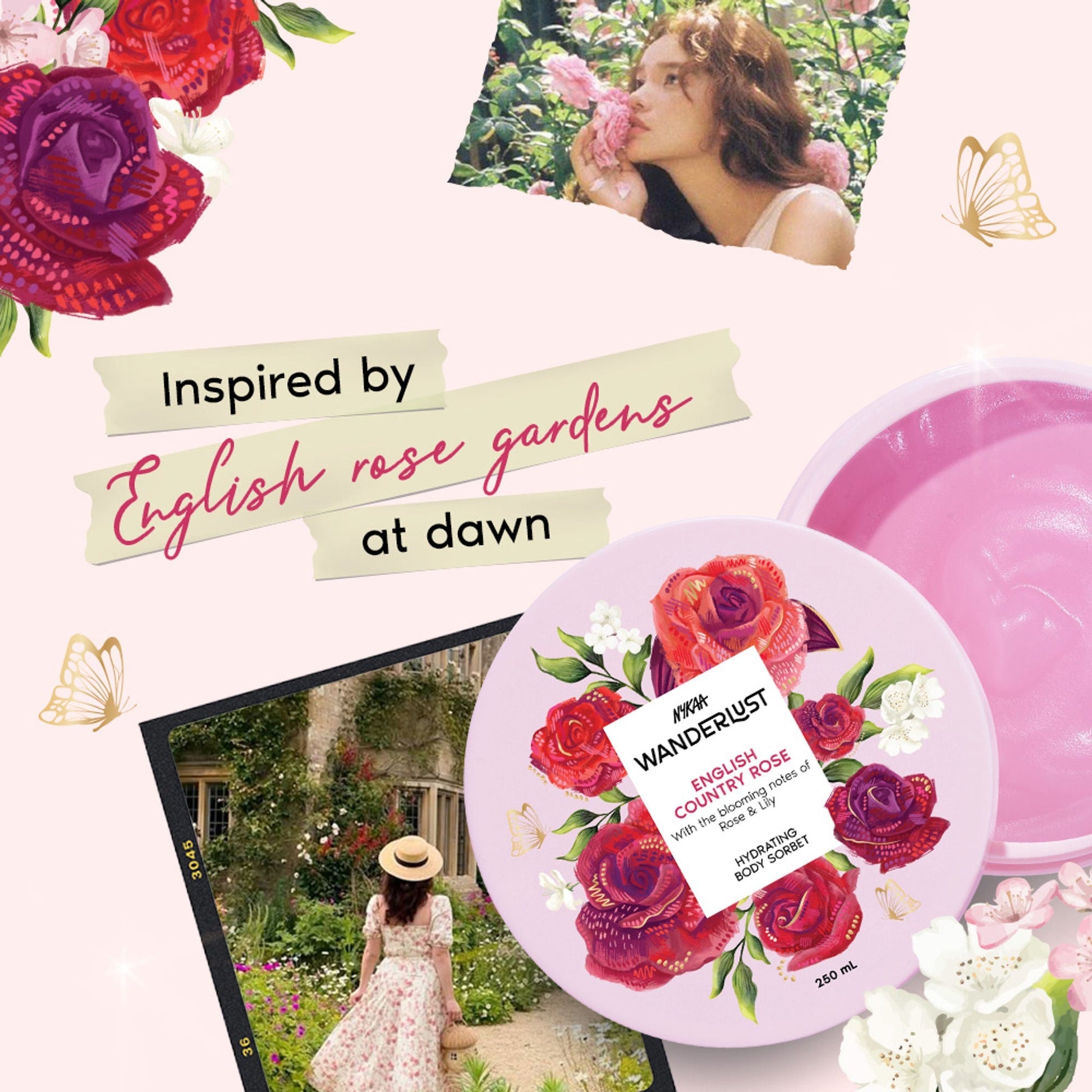 Wanderlust English Country Rose Cloud Gel  Grab2Buy Wanderlust Grab2Buy