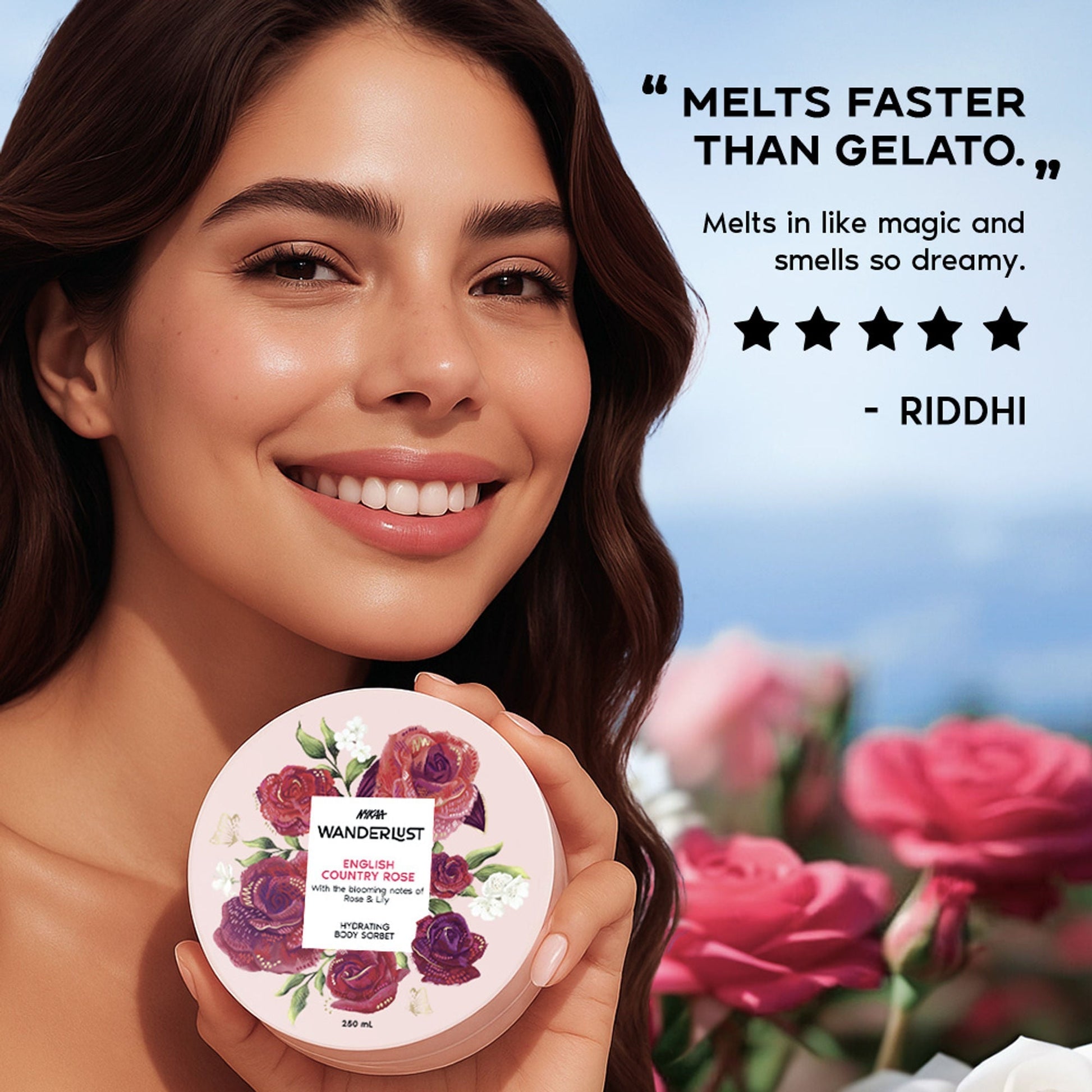 Wanderlust English Country Rose Cloud Gel  Grab2Buy Wanderlust Grab2Buy