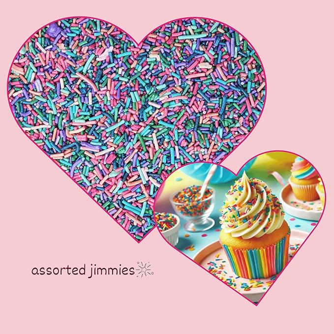 Confect Rainbow Sprinkles for Decoration 06