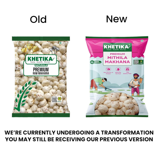 Khetika Premium Raw Phool Makhana 