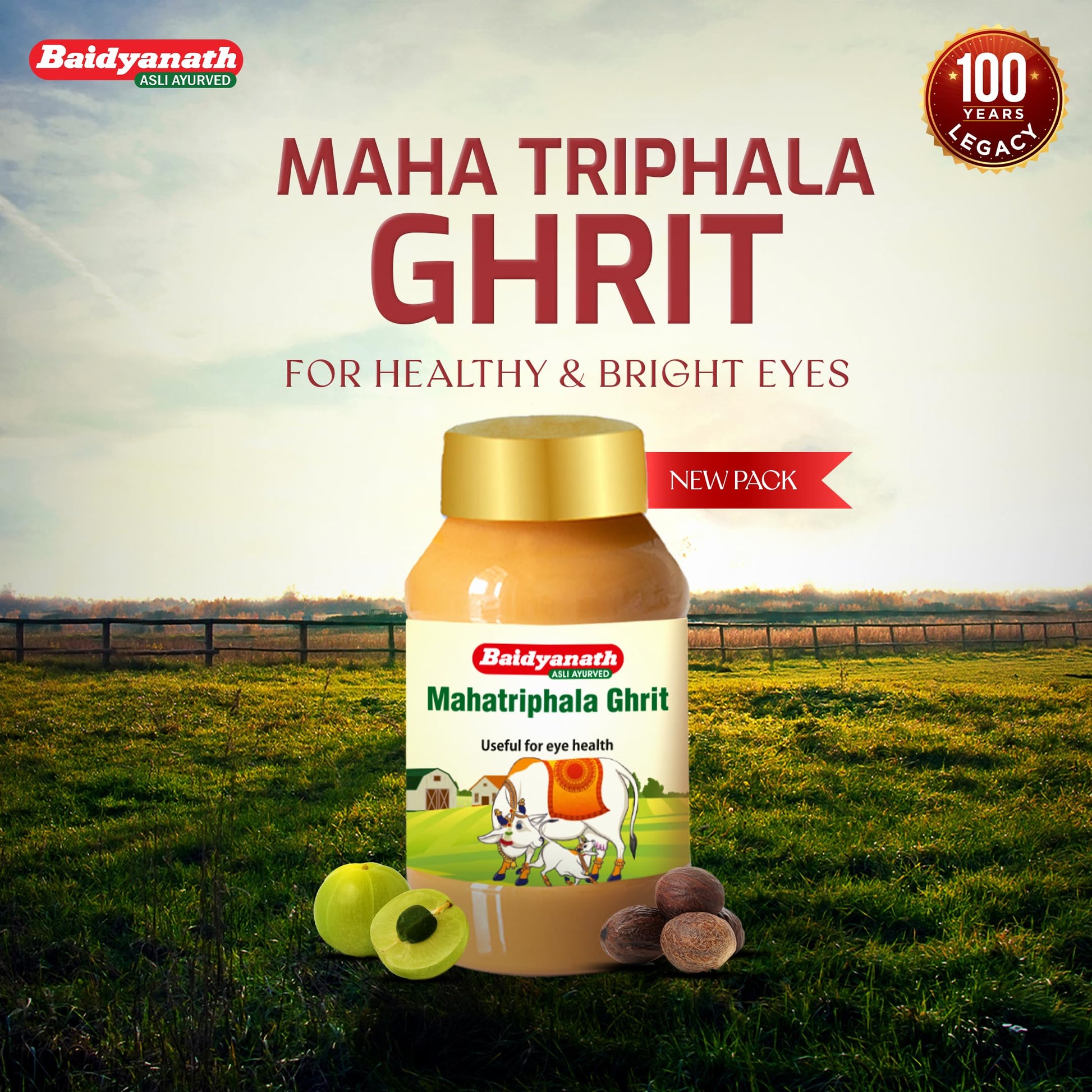 Baidyanath Mahatriphala Ghrita 100 gm 