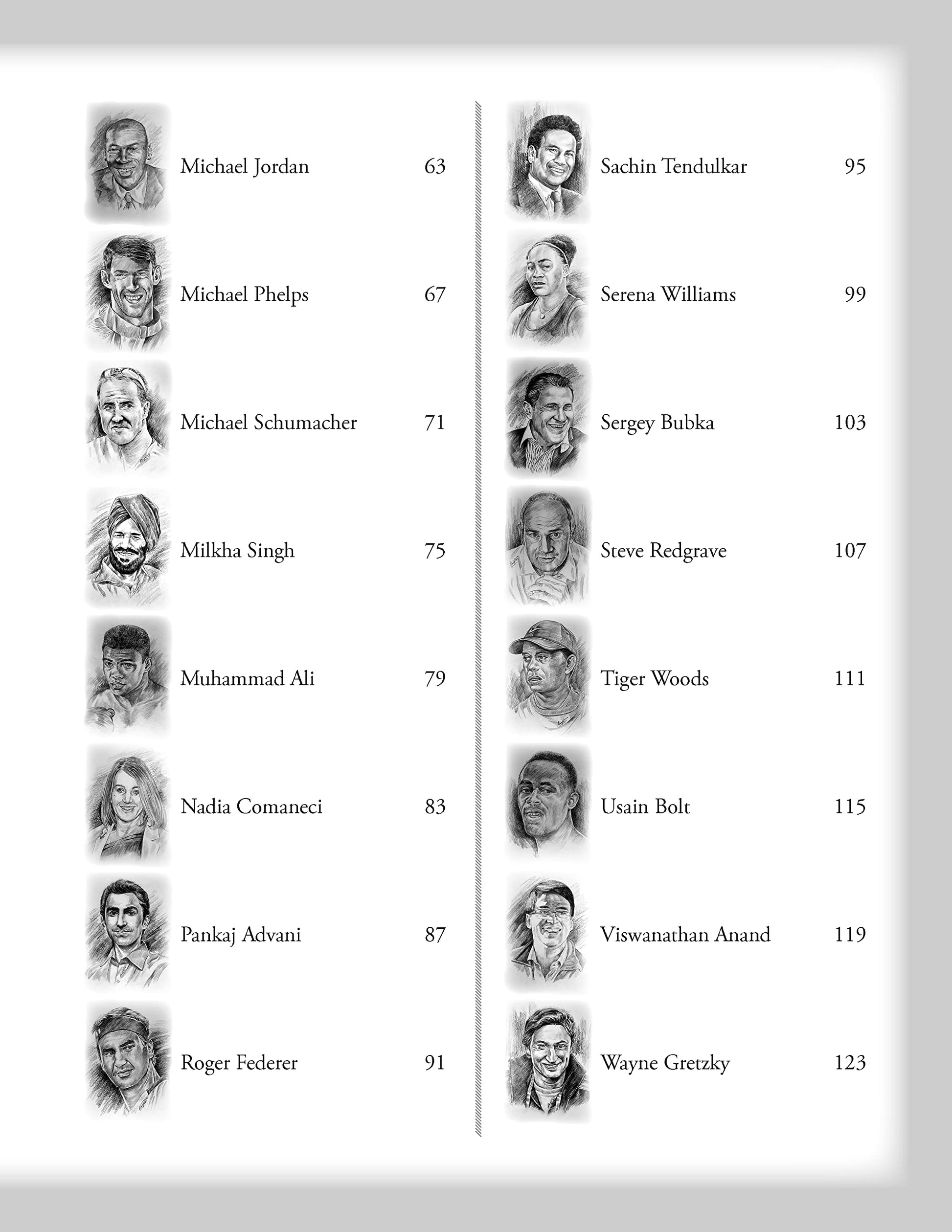 Inspiring Lives:Worlds Greatest Sportspersons : Biographies Of Inspirational Personalities For Kids | 124 Pages