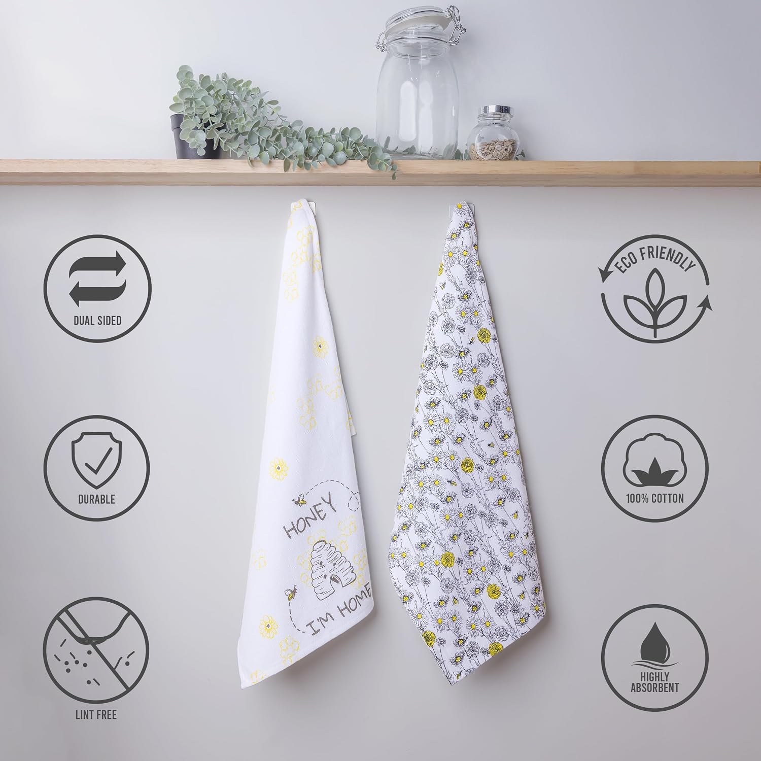 FRENCH BREAD Everyday Kitchen Towels - Set of 2