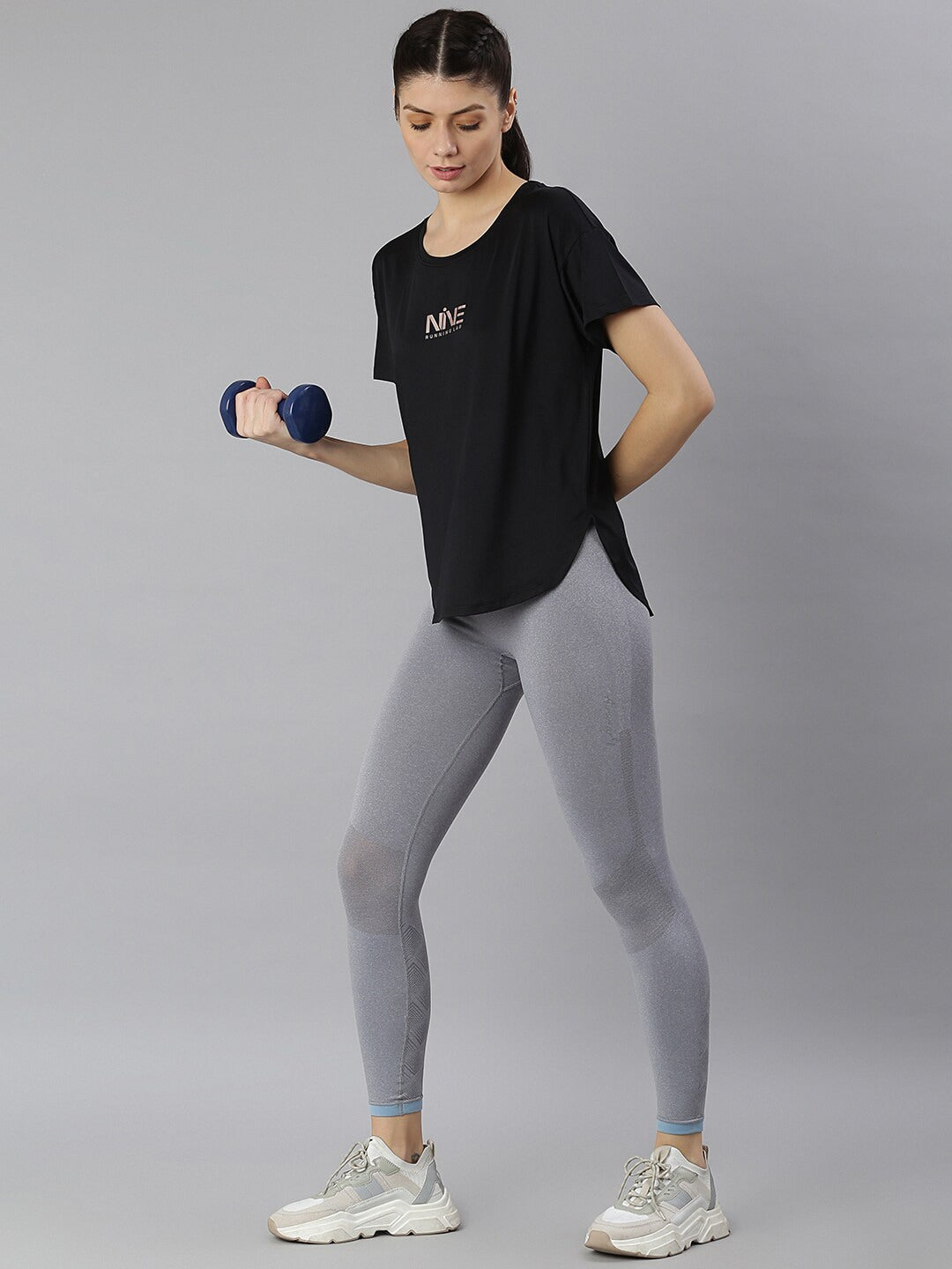 MKH Typography Extended Sleeves Dri-FIT Sports T-shirt 