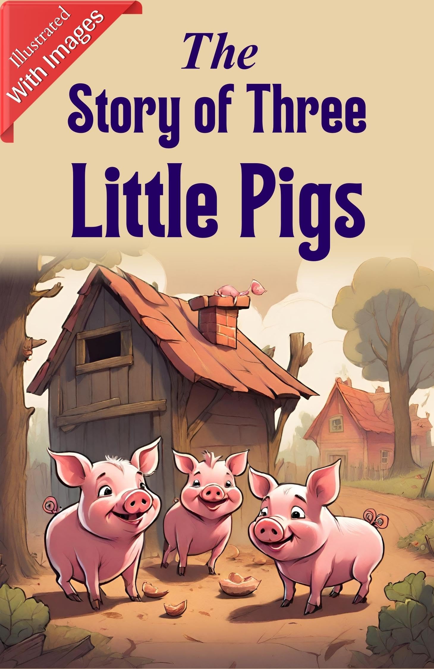 The Story Of Three Little Pigs (Illustrated) By Dd Books {Three Little Pigs: An Illustrated Classic For All Ages}  Grab2Buy DD Books Grab2Buy