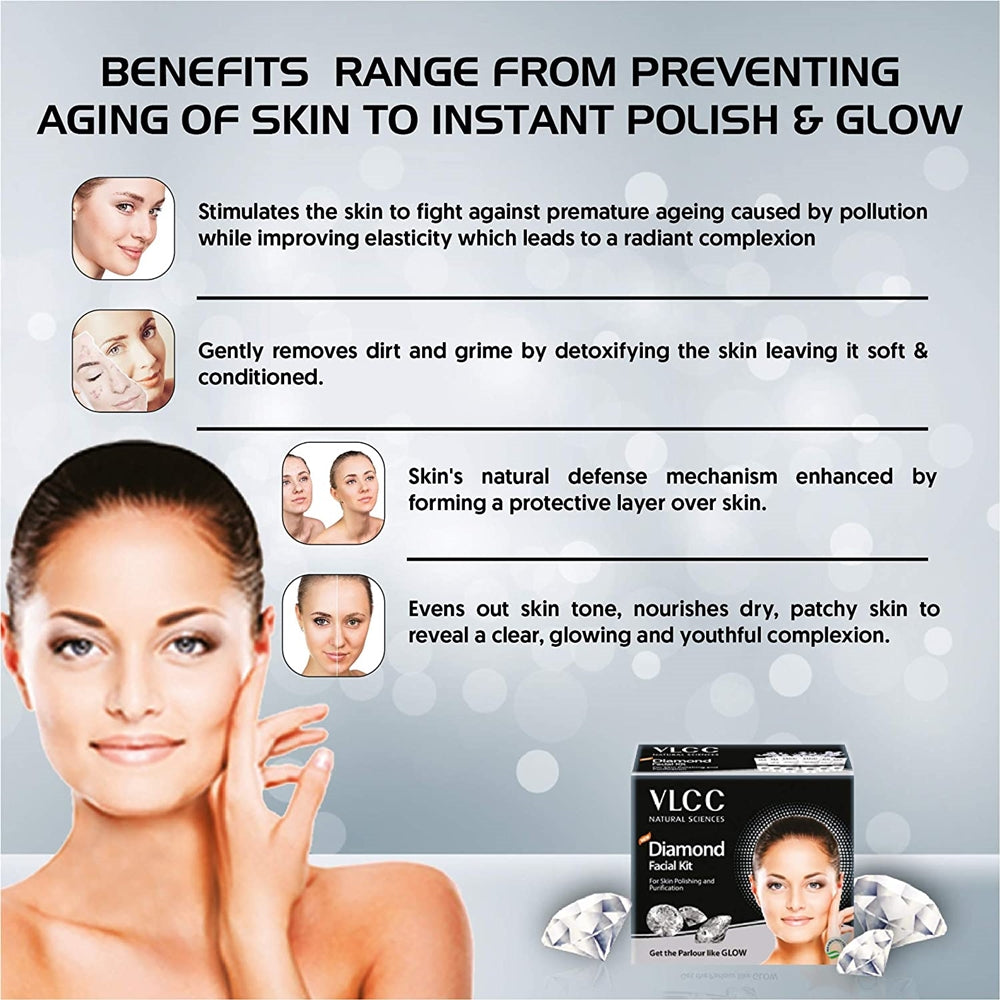VLCC Diamond Facial Kit  Grab2Buy VLCC Grab2Buy