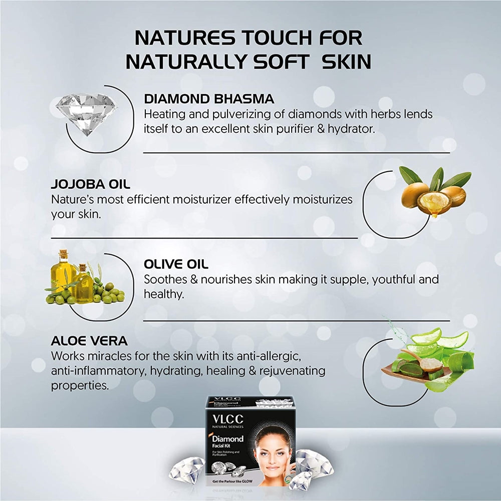 VLCC Diamond Facial Kit  Grab2Buy VLCC Grab2Buy