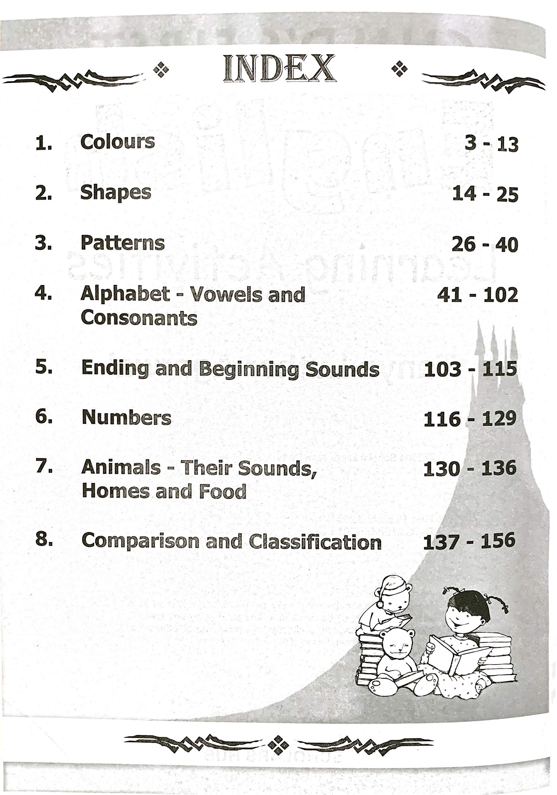 Child'S First English & Learning Activities.