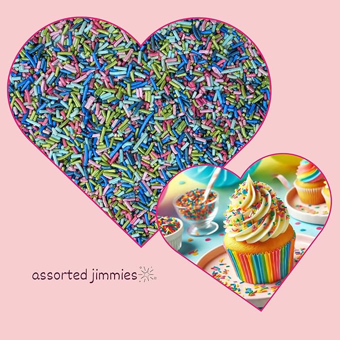 Confect Rainbow Sprinkles for Decoration 10