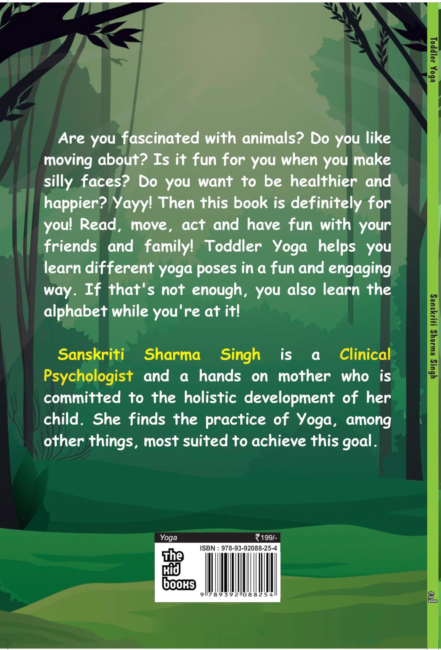 Toddler Yoga - Sanskriti Sharma Singh  Grab2Buy Unbound Script Grab2Buy