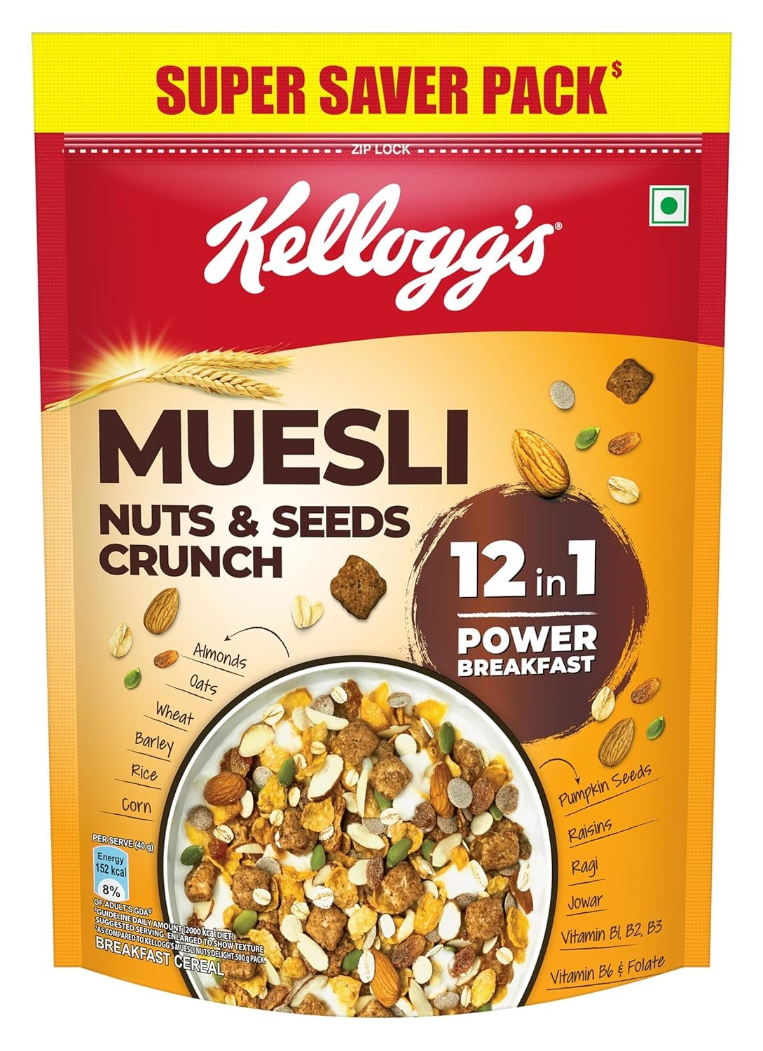 Kellogg's Muesli Nuts Delight 