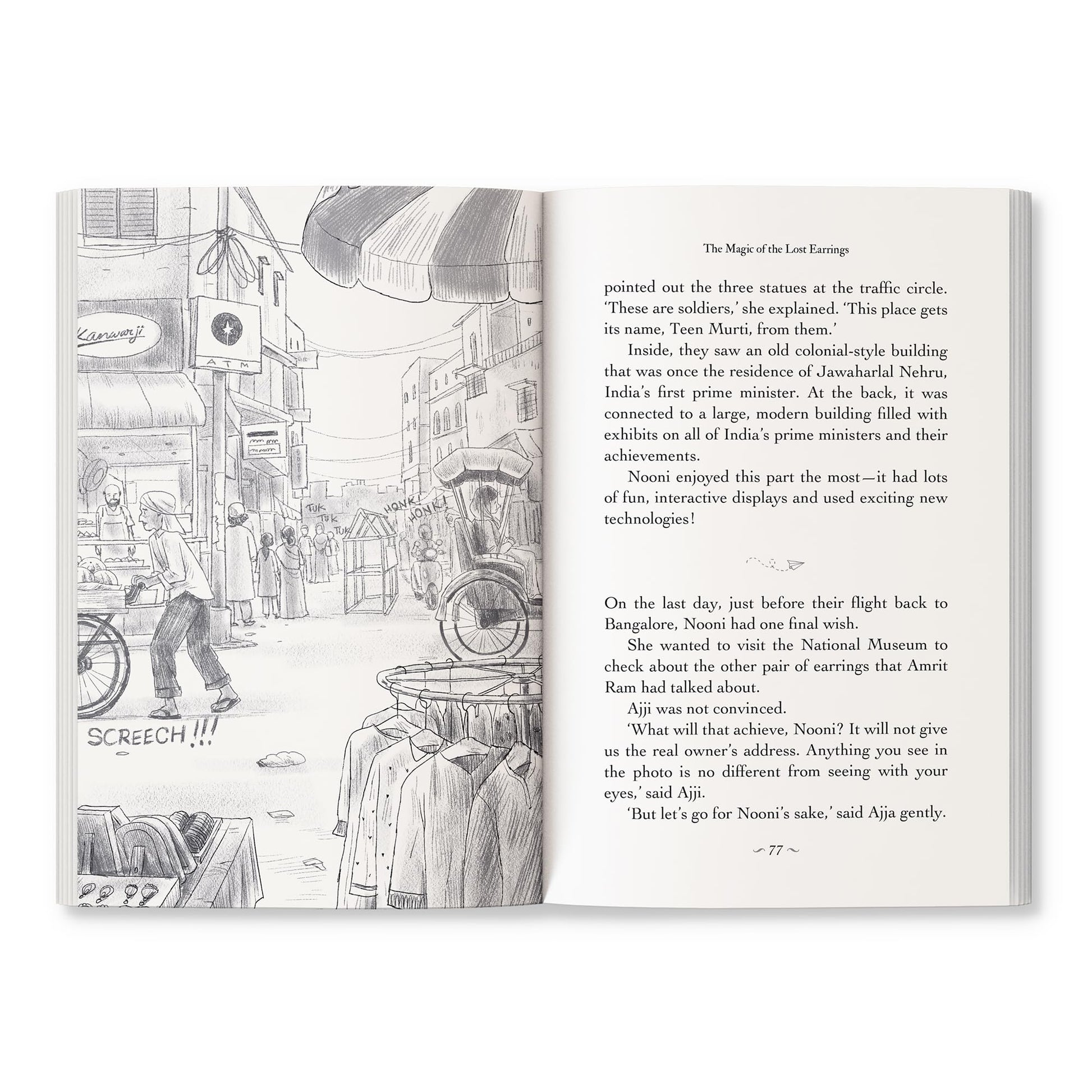 The Magic of the Lost Earrings: A New Nooni Adventure by Sudha Murty - A Story of History, Family Bonds and Hidden Treasures Ages 9+  Grab2Buy Generic Grab2Buy