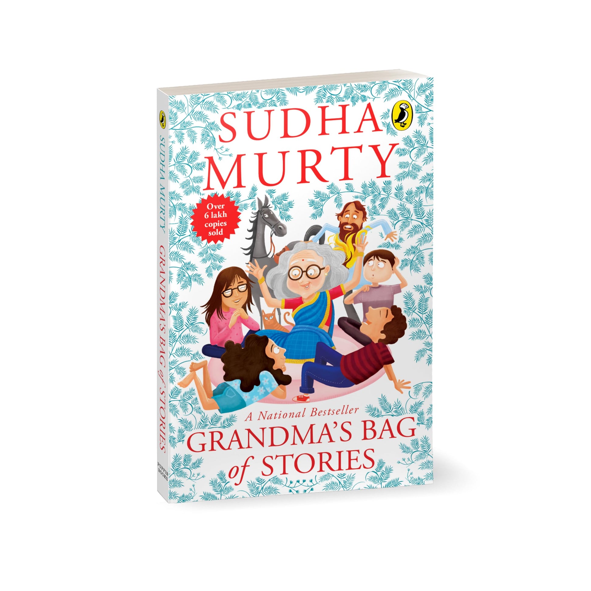 Grandma's Bag Of Stories: Collection of 20+ Illustrated short stories, traditional Indian folk tales by Sudha Murty