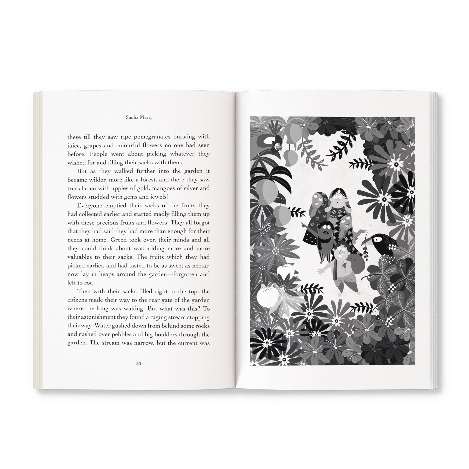 Grandma's Bag Of Stories: Collection of 20+ Illustrated short stories, traditional Indian folk tales by Sudha Murty