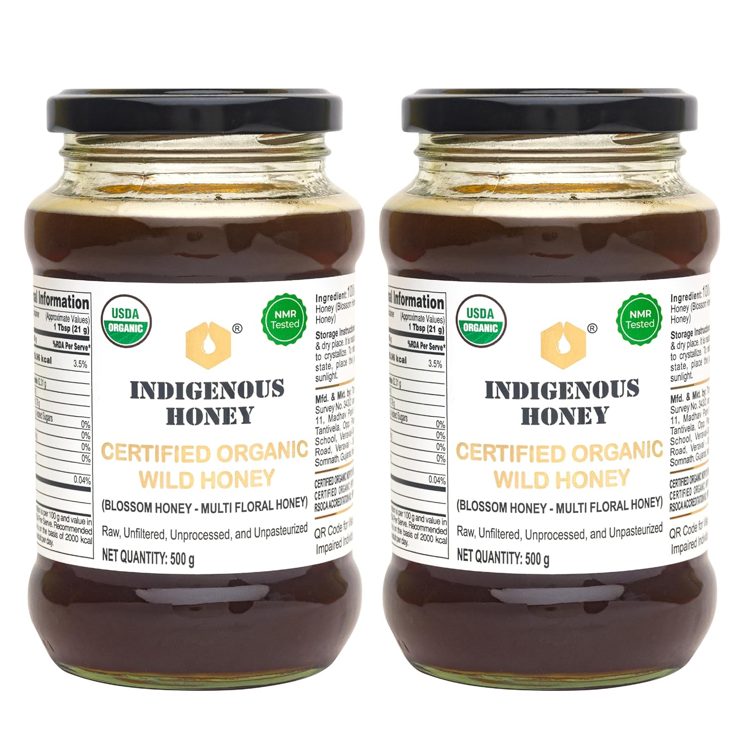 Indigenous Honey Raw Organic Honey Unprocessed Unfiltered Unpasteurized Pure Natural Original Honey 