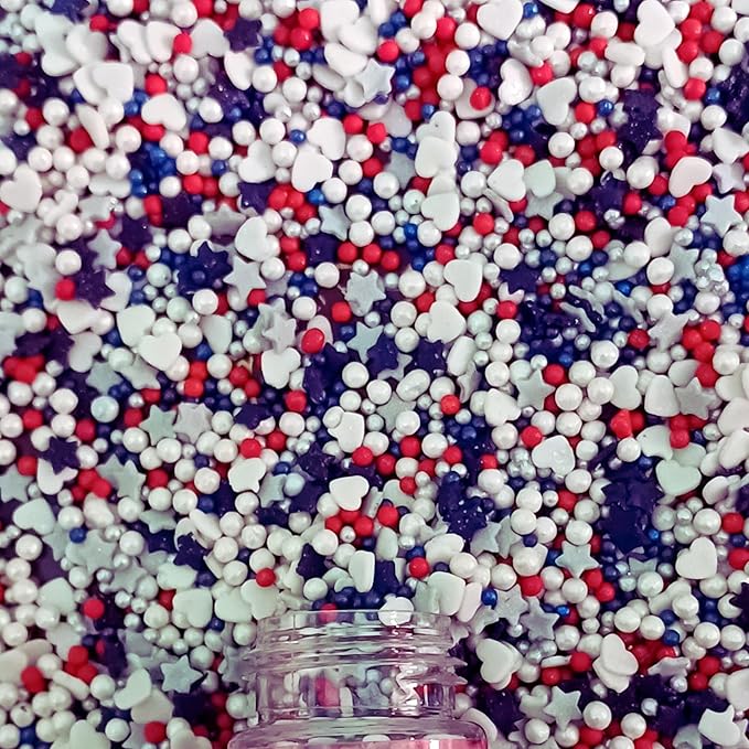 Confect Patriotic Sprinkles for Decoration 07