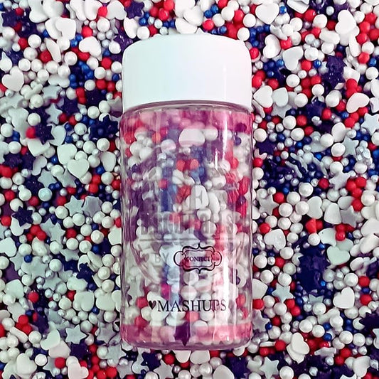 Confect Patriotic Sprinkles for Decoration 07