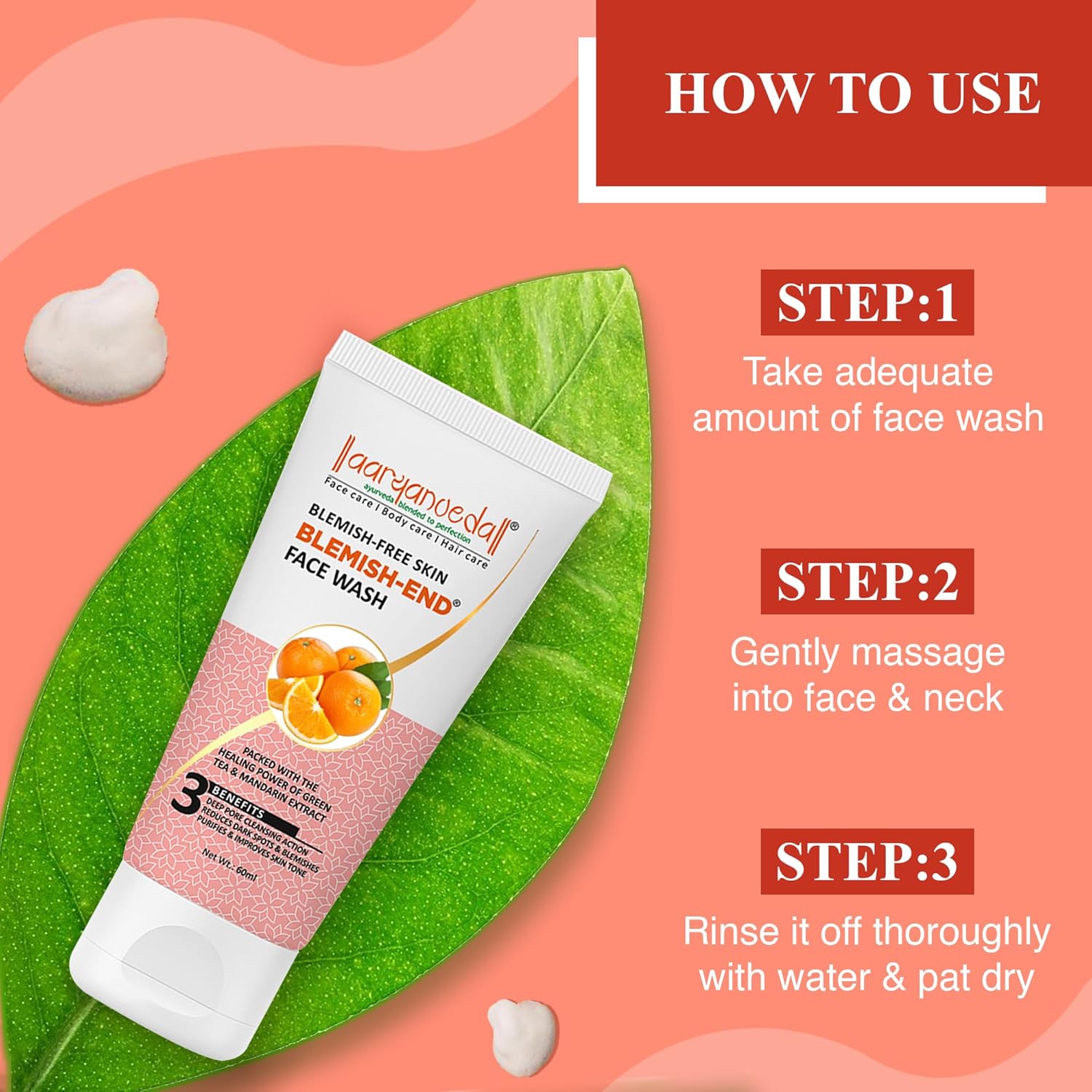 Aryanveda Blemishend Face Wash 