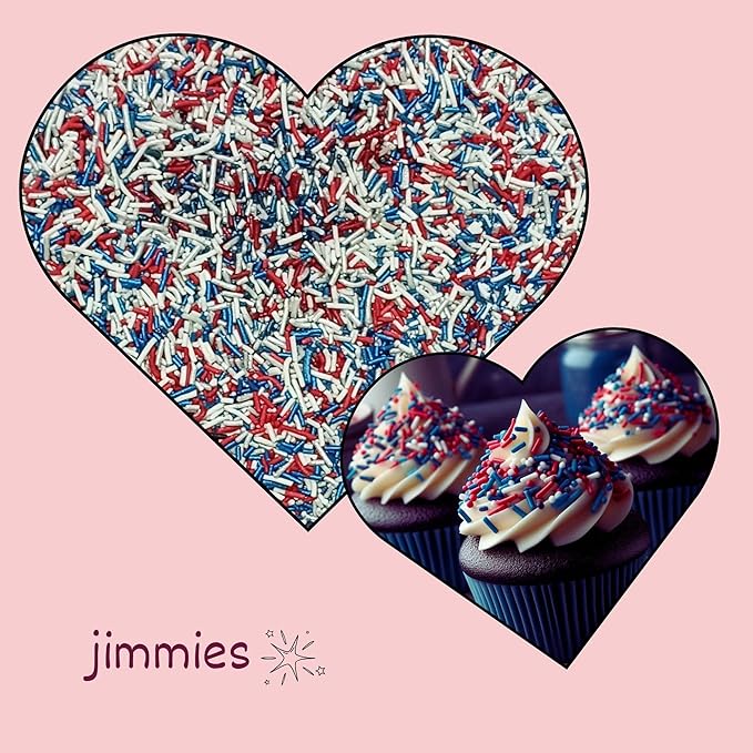 Confect Patriotic Sprinkles for Decoration 08