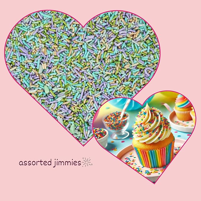 Confect Rainbow Sprinkles for Decoration 08