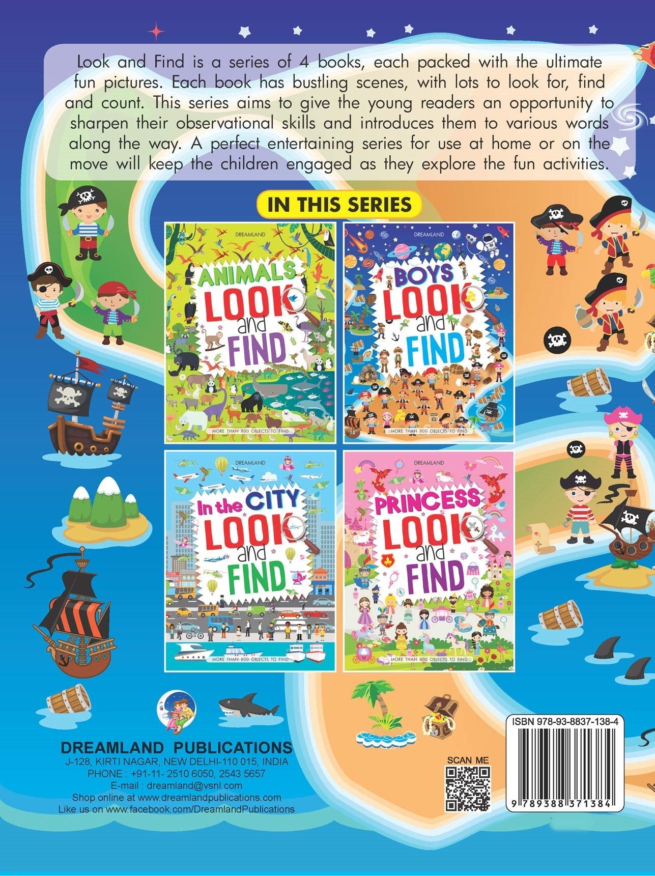 Dreamland Look and Find - Boys