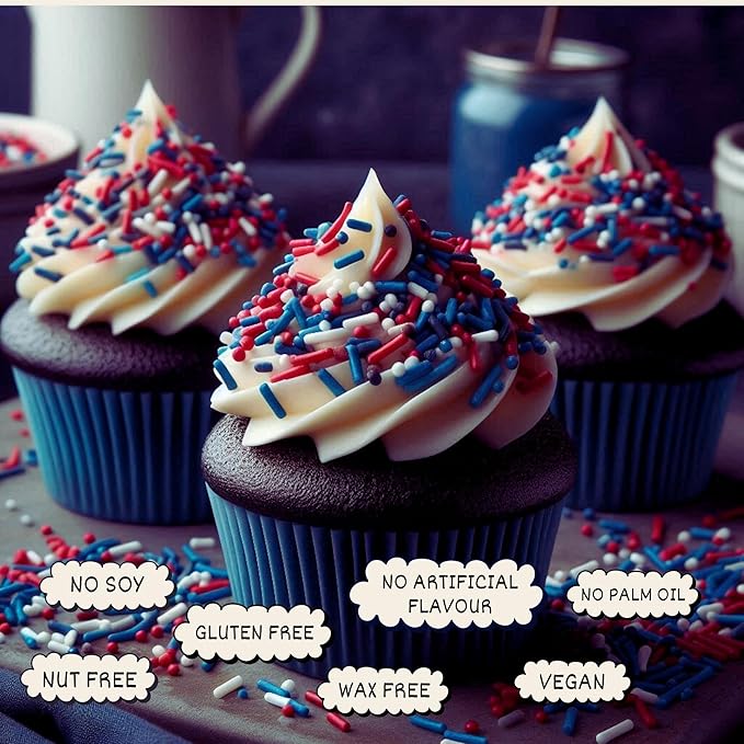 Confect Patriotic Sprinkles for Decoration 08