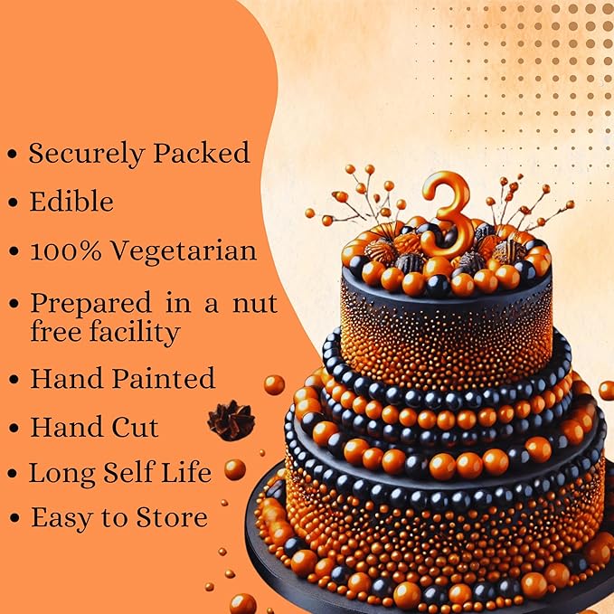 Confect Citrus Orange | Sprinkles Bottle for Decoration Bottle